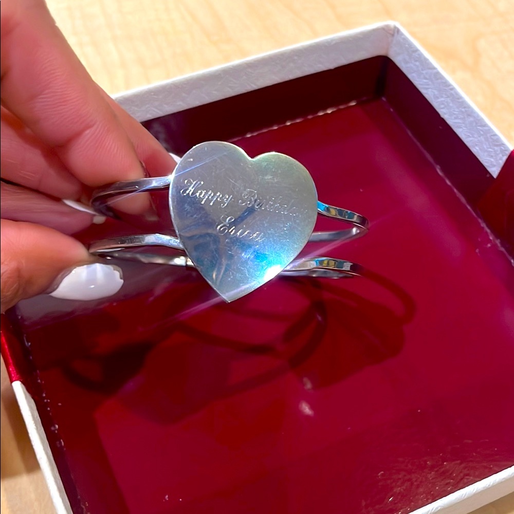 Silver Heart Bracelet